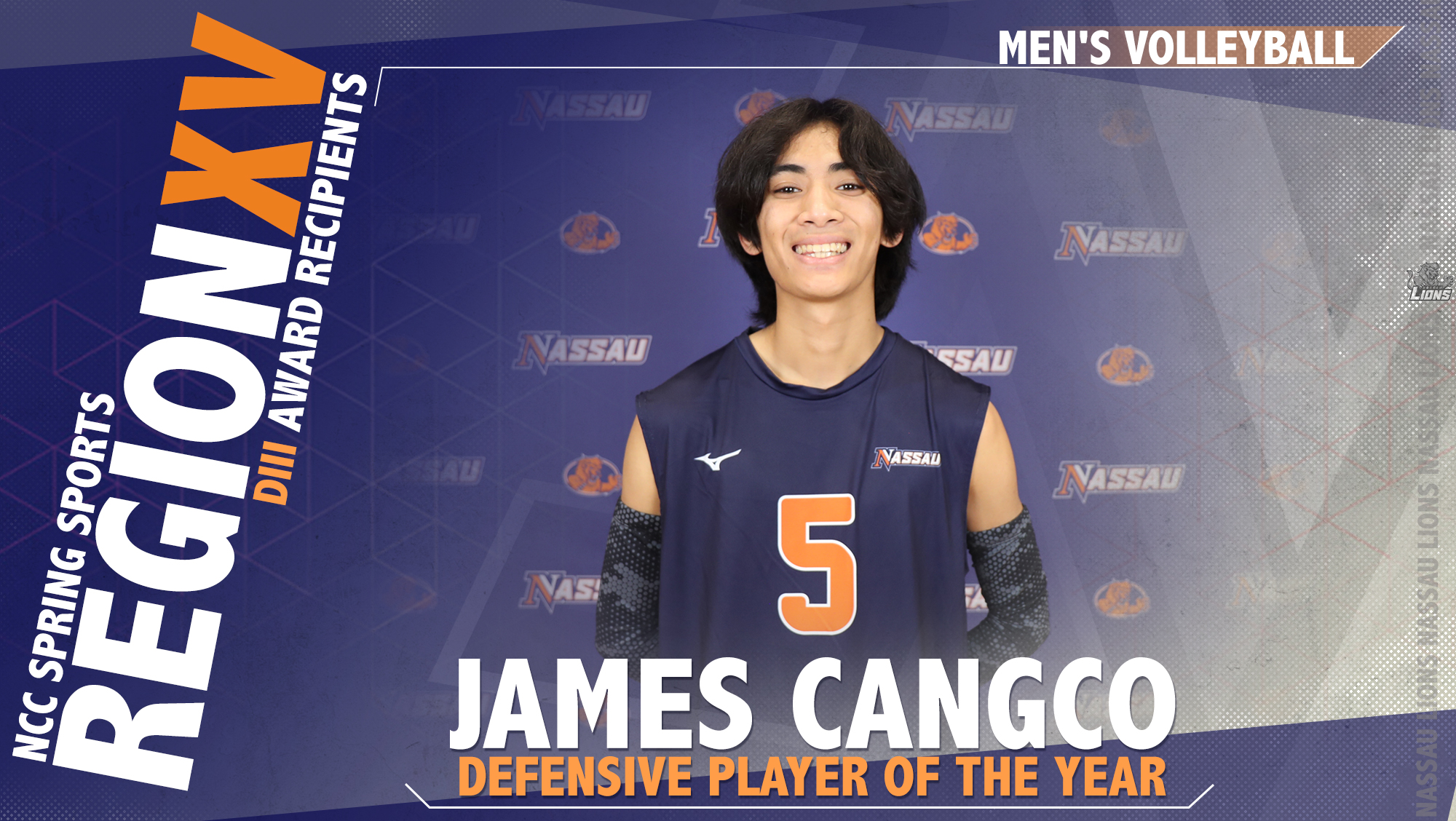 James Cangco Defensive Player Of The Year