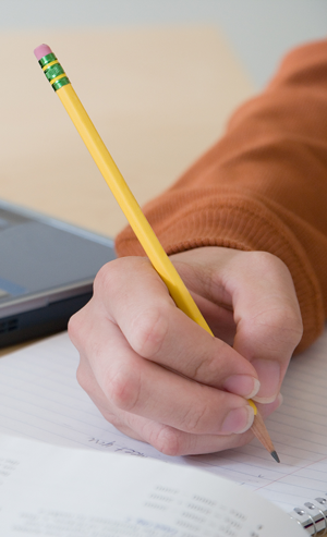 Pencil, writing