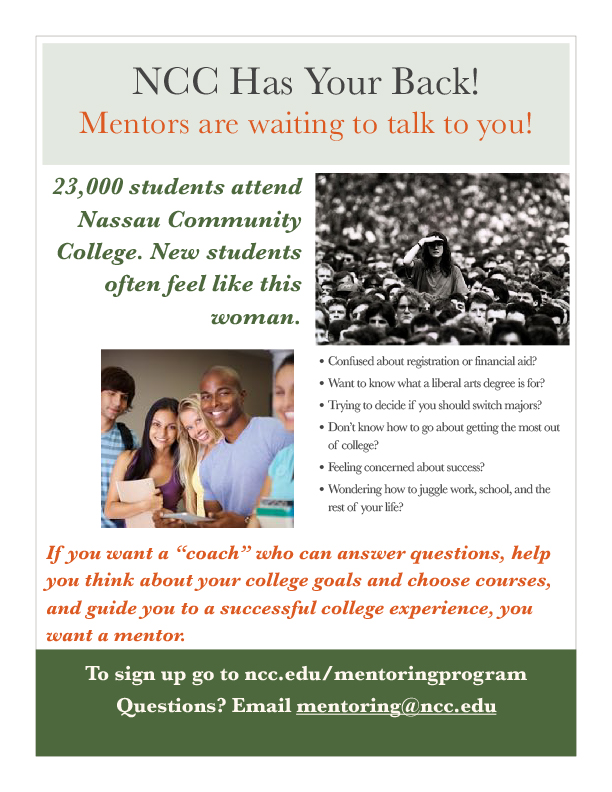 Mentoring Program Flyer