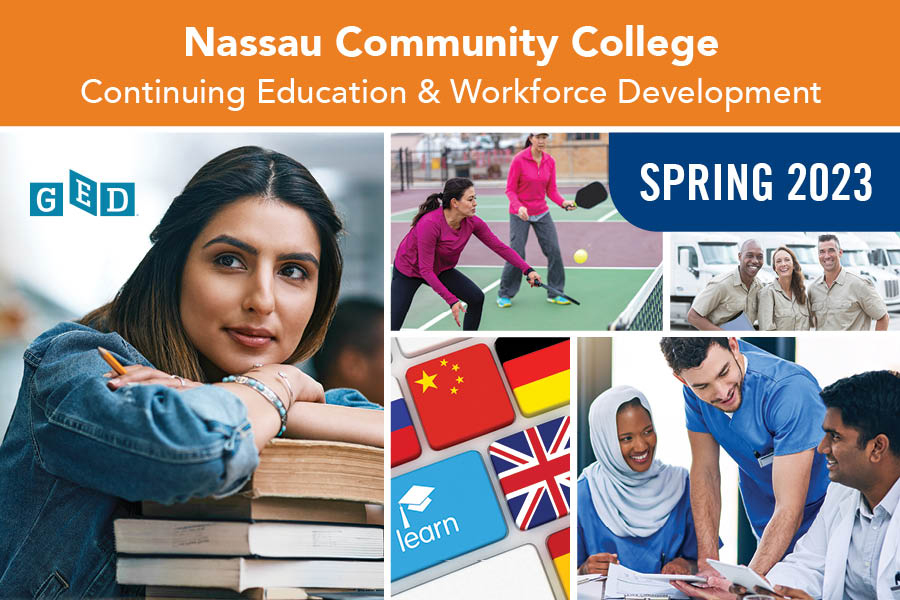 Nassau Community College Continuing Education and Workforce Development Spring 2023