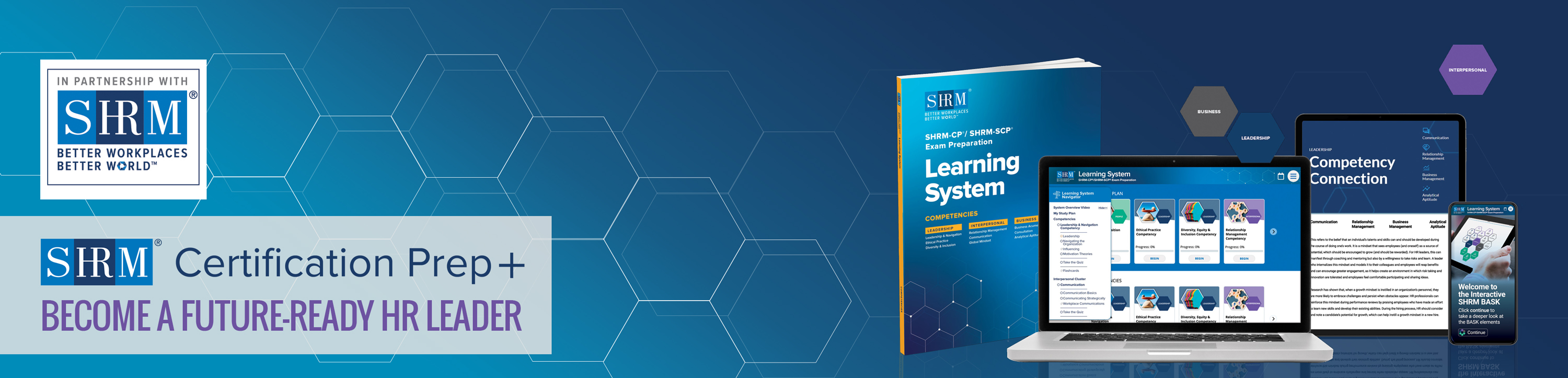 SHRM Certification Prep+. Become a future reaady HR leader