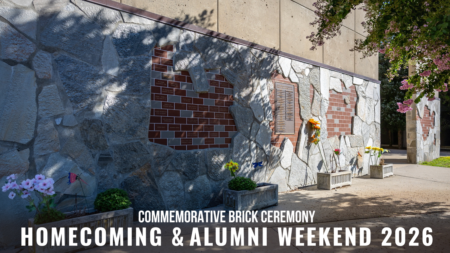 Commemorative Brick Wall