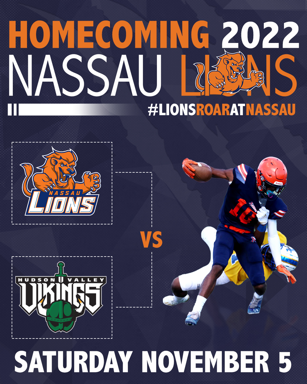 Homecoming 2022 Nassau Lions Saturday November 5