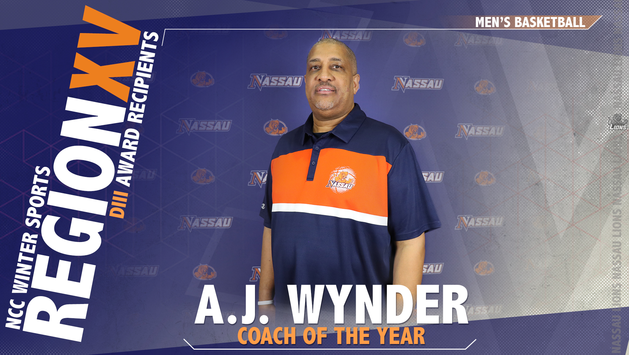 Coach A.J. Wynder named Region XV Coach of the Year
