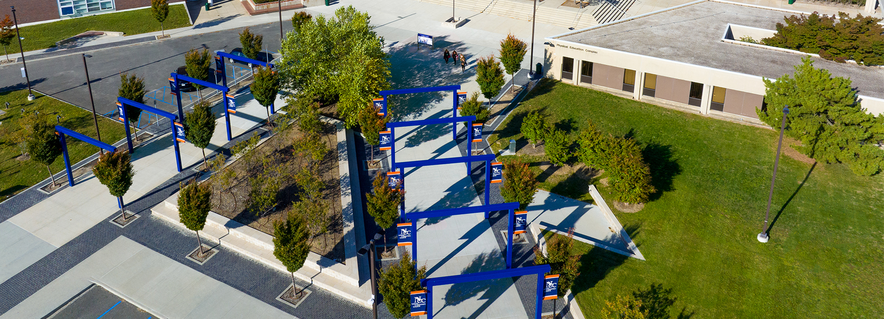NCC Campus Blue Gates