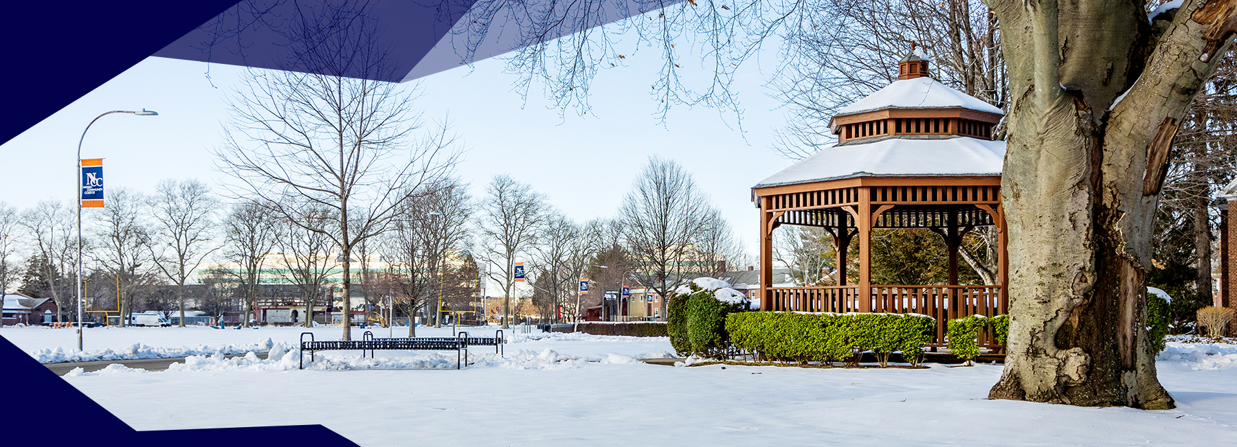 Campus photo in the winter