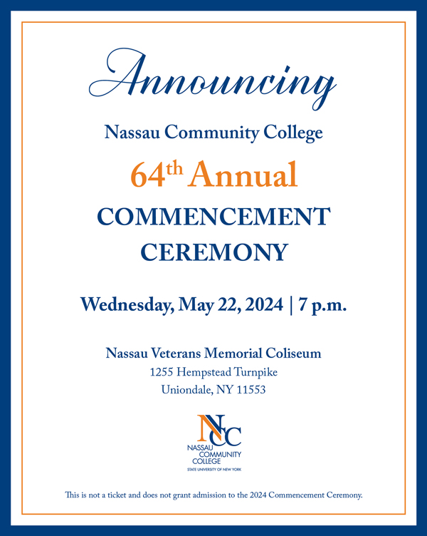 2024 Commencement Announcement Cover 