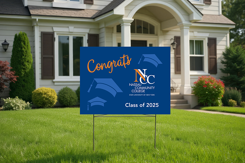Congrat NCC Class of 2025 sign