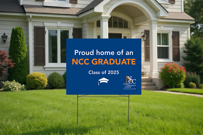Congrat NCC Class of 2025 sign