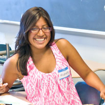 Nassau Student smiling